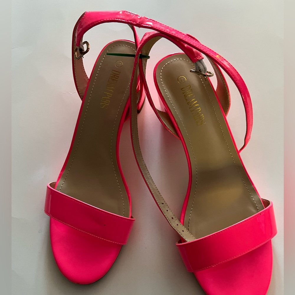 Dream Pairs Women's Vibrant Pink Sandals